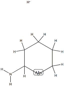 2H-Pyran-2-amine,tetrahydro-,conjugatemonoacid(9CI)结构式