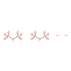 λ2-stannane; phosphonato phosphate Structure