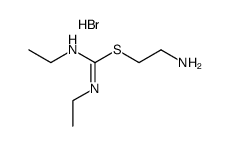 N,N'-diethyl-S-(2-amino-ethyl)-isothiourea, dihydrobromide Structure