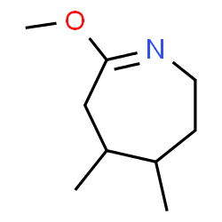 2H-Azepine,3,4,5,6-tetrahydro-7-methoxy-4,5-dimethyl-(9CI)结构式