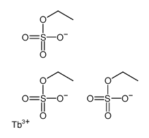 ethyl sulfate,terbium(3+) Structure