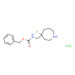 苯甲基((4-氟吖庚环-4-基)甲基)氨基甲酯盐酸图片
