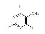 2,4,6-trifluoro-5-methylpyrimidine Structure