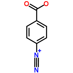 4-Diazoniobenzoate Structure