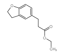 3-(2,3-二氢苯并呋喃-5-基)丙酸乙酯结构式