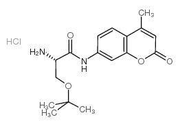 H-Ser(tBu)-AMC.HCL structure