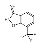 7-TRIFLUOROMETHYL-BENZO[D]ISOXAZOL-3-YLAMINE structure