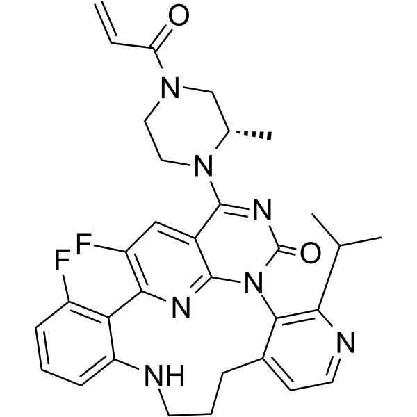 KRAS G12C inhibitor 46结构式