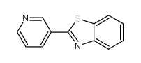 Benzothiazole,2-(3-pyridinyl)- Structure