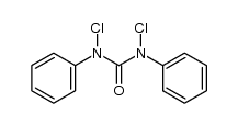 N,N'-dichloro-N,N'-diphenyl-urea结构式