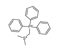 Dimethyl-triphenyl-phosphoniomethyl-sulfonium Structure