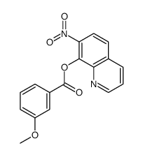 (7-nitroquinolin-8-yl) 3-methoxybenzoate Structure