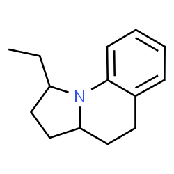 Pyrrolo[1,2-a]quinoline, 1-ethyl-1,2,3,3a,4,5-hexahydro- (9CI) structure