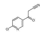 3-(6-CHLOROPYRIDIN-3-YL)-3-OXOPROPANENITRILE picture