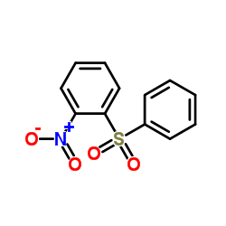 2-Nitrodiphenyl sulfone structure