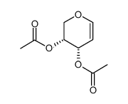 3,4-DI-O-ACETYL-D-ARABINAL Structure