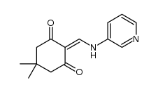 5,5-dimethyl-2-((pyridin-3-ylamino)methylene)cyclohexane-1,3-dione picture