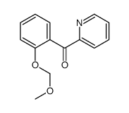 [2-(Methoxymethoxy)phenyl](2-pyridinyl)methanone结构式