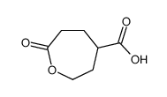 7-oxooxepane-4-carboxylic acid Structure