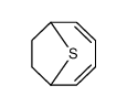 9-thiabicyclo[4.2.1]nona-2,4-diene结构式