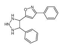 4-Phenyl-5-(3-phenyl-5-isoxazolyl)-1H-1,2,3-triazole结构式