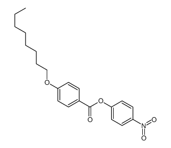 (4-nitrophenyl) 4-octoxybenzoate Structure