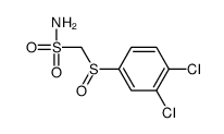 (3,4-dichlorophenyl)sulfinylmethanesulfonamide结构式