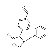 (S)-4-(2-氧代-4-苯基噁唑啉-3-基)苯甲醛结构式