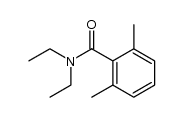 (2,6-dimethylphenyl)-N,N-diethylcarboxamide Structure