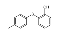 2-hydroxyphenyl 4-tolylsulfide Structure