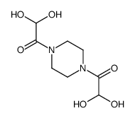 1-[4-(2,2-dihydroxyacetyl)piperazin-1-yl]-2,2-dihydroxyethanone结构式