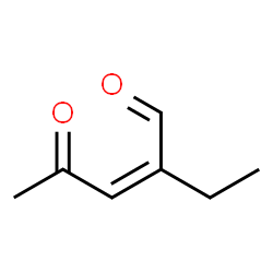 2-Pentenal, 2-ethyl-4-oxo- (9CI)结构式