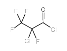 2-CHLOROTETRAFLUOROPROPANOYL CHLORIDE Structure