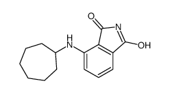 4-(cycloheptylamino)isoindole-1,3-dione Structure