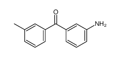 (3-aminophenyl)-(3-methylphenyl)methanone Structure