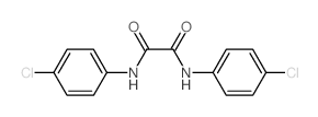 N,N-bis(4-chlorophenyl)oxamide结构式