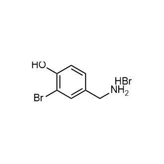 4-(氨基甲基)-2-溴苯酚氢溴酸盐图片