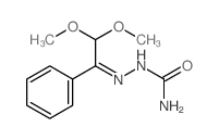 [(2,2-dimethoxy-1-phenyl-ethylidene)amino]urea picture