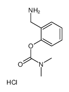 [2-(dimethylcarbamoyloxy)phenyl]methylazanium,chloride结构式