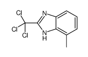 4-甲基-2-三氯甲基-1H-苯并咪唑结构式