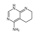 Pyrido[2,3-d]pyrimidin-4-amine, 1,5,6,7-tetrahydro- (9CI)结构式