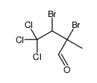 2,3-dibromo-4,4,4-trichloro-2-methylbutanal结构式