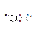 1-(5-Bromo-1H-benzo[d]imidazol-2-yl)ethanamine Structure