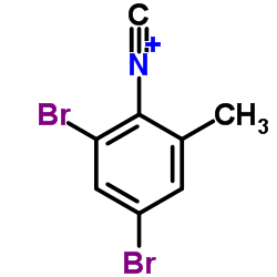 2,4-DIBROMO-6-METHYLPHENYLISOCYANIDE Structure