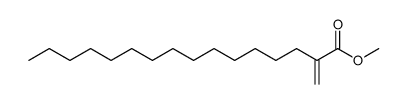 2-methylenehexadecanoic acid,methyl ester Structure