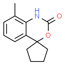 Spiro[4H-3,1-benzoxazine-4,1-cyclopentan]-2(1H)-one, 8-methyl- (9CI) picture