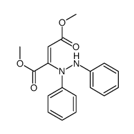 dimethyl 2-(N-anilinoanilino)but-2-enedioate Structure