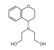 2,2'-(chroman-4-ylazanediyl)bis(ethan-1-ol) Structure