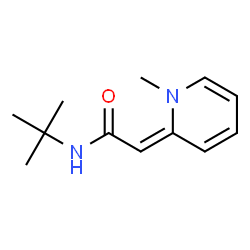 Acetamide, N-(1,1-dimethylethyl)-2-(1-methyl-2(1H)-pyridinylidene)-, (2Z)- (9CI) structure