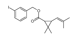 (3-iodophenyl)methyl 2,2-dimethyl-3-(2-methylprop-1-enyl)cyclopropane-1-carboxylate结构式